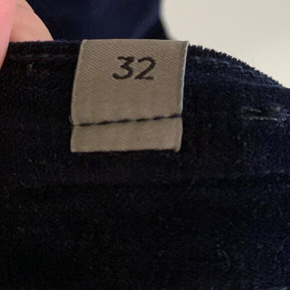 Citizens of Humanity navy velvet jean, EUC, sz 32, high rise skinny, classic - Picture 8 of 16